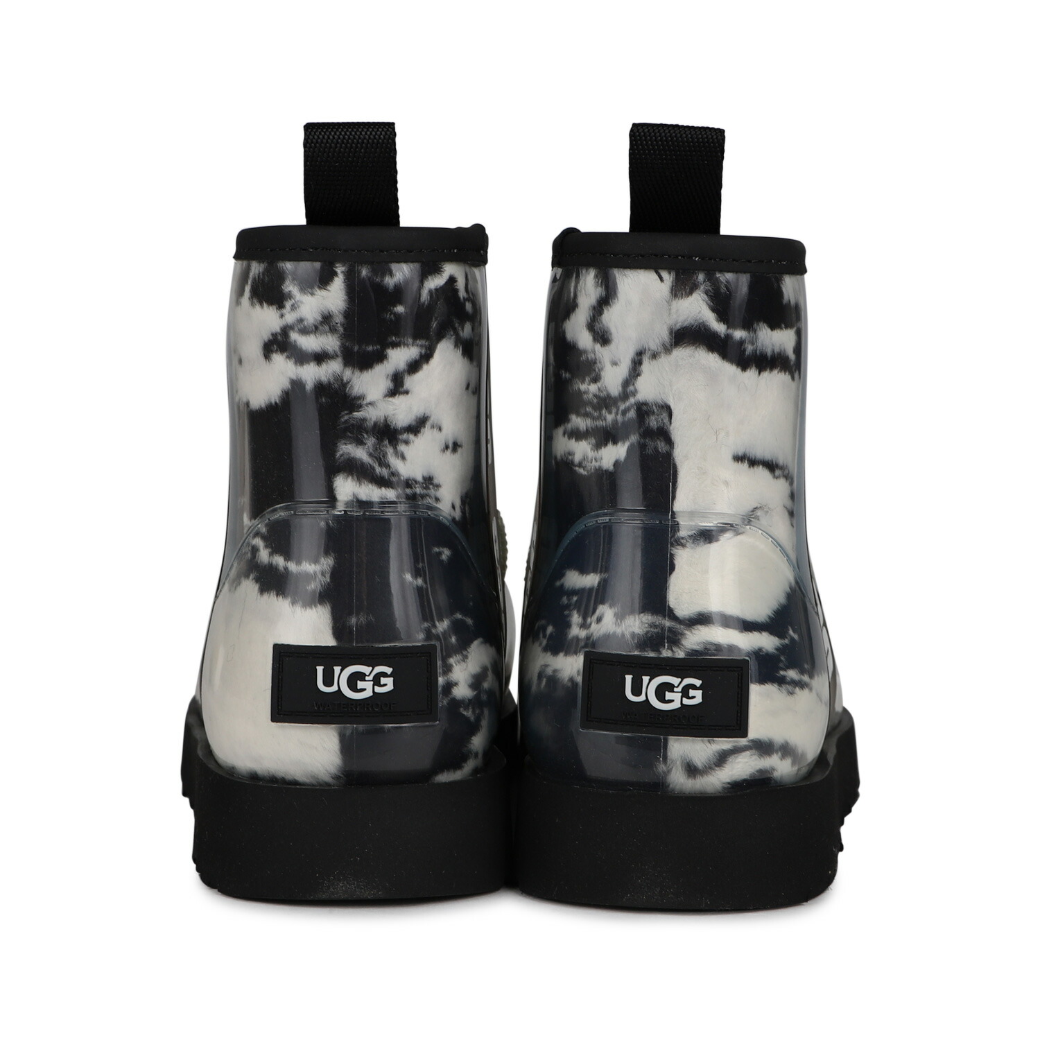 【最大1000円OFFクーポン配布中】UGGCLASSICCLEARMINIMARBLEアグブーツクラシッククリアミニマーブルレディースブラック黒1120778