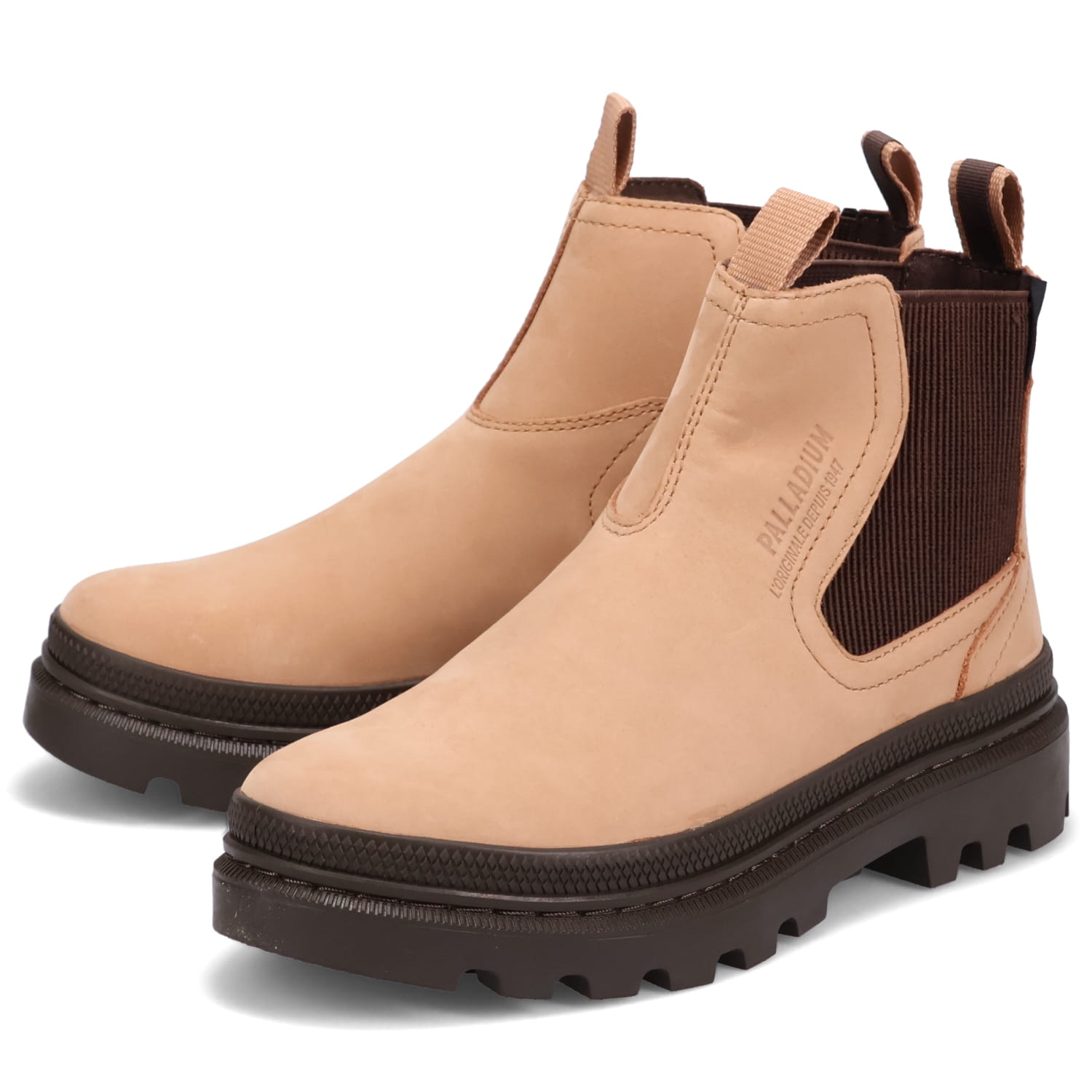 Palladium Pallatrooper Che Wp サイドゴアブーツ チェルシー パラディウム パラトゥルーパー ベージュ メンズ レディース 防水 本店は Che