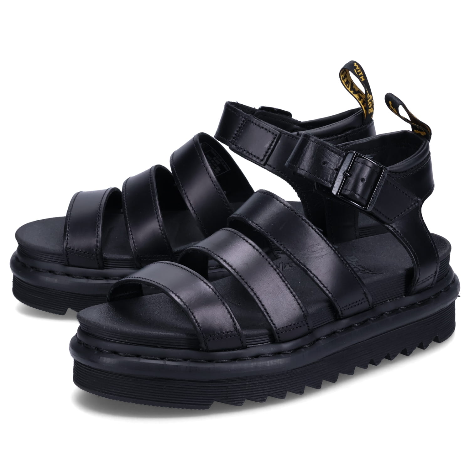 【最大1000円OFFクーポン】 Dr.Martens BLAIRE STRAP SANDALS ドクターマーチン サンダル ストラップサンダル レディース ブラック 黒 24191001|Goods Lab+