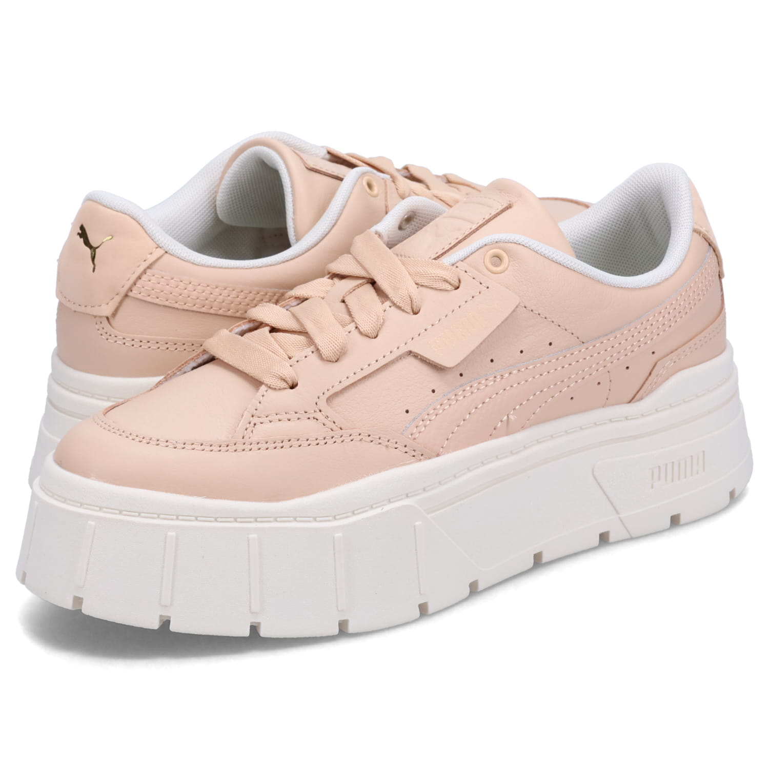 楽天市場】PUMA MAYZE RARE WNS PUMA WHITE-CHALK PINK 383119