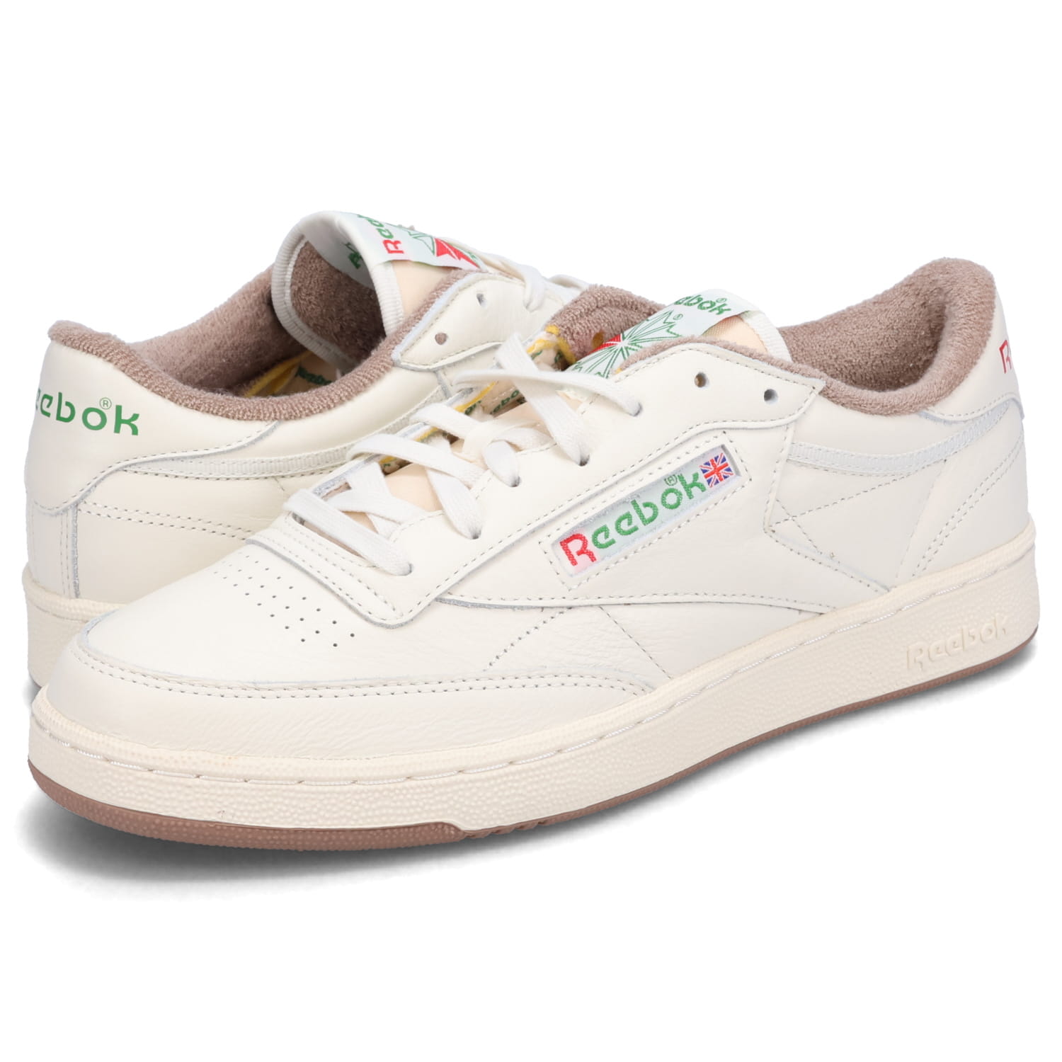 【最大1000円OFFクーポン発行中】 Reebok CLUB C 85 VINTAGE リーボック クラブ シー 85 ビンテージ スニーカー メンズ アイボリー GZ5161