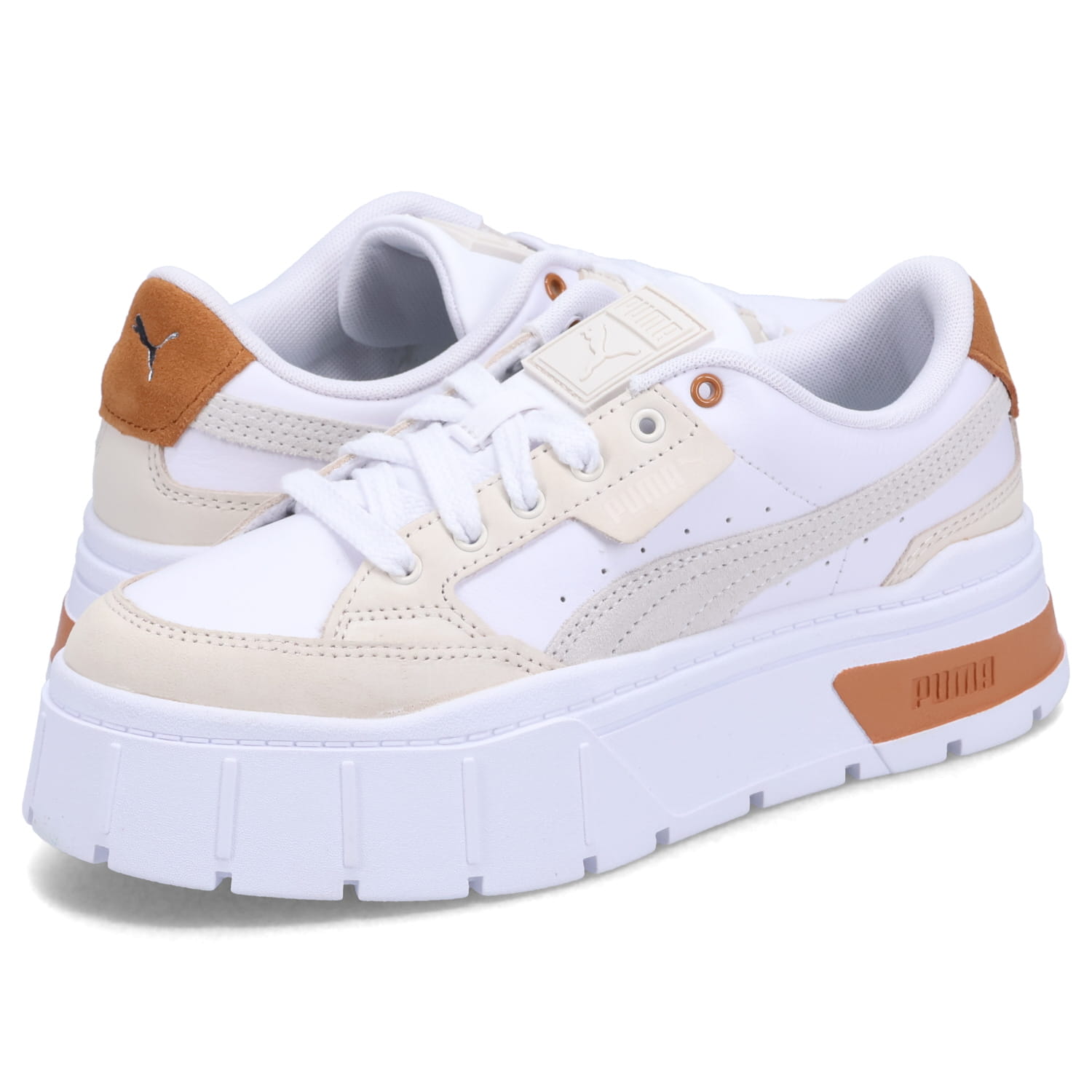PUMAプーマスニーカーレディースオスロマヤインフューズウィメンズ23cm白色 高価ファッション - PUMAプーマスニーカーレディースオスロマヤ