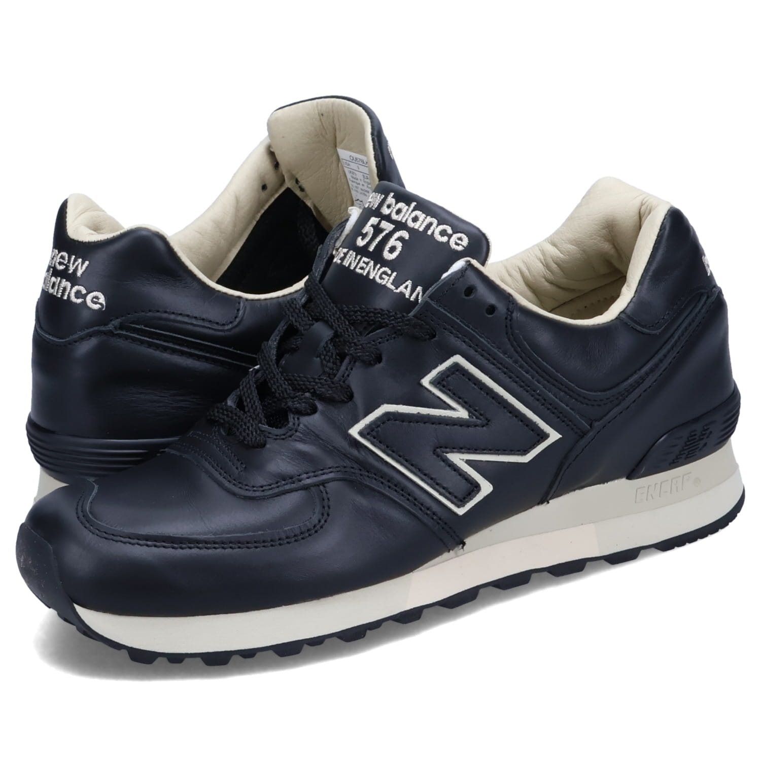 【最大1000円OFFクーポン】newbalanceニューバランス576スニーカーメンズDワイズMADEINUKブラック黒OU576LKK