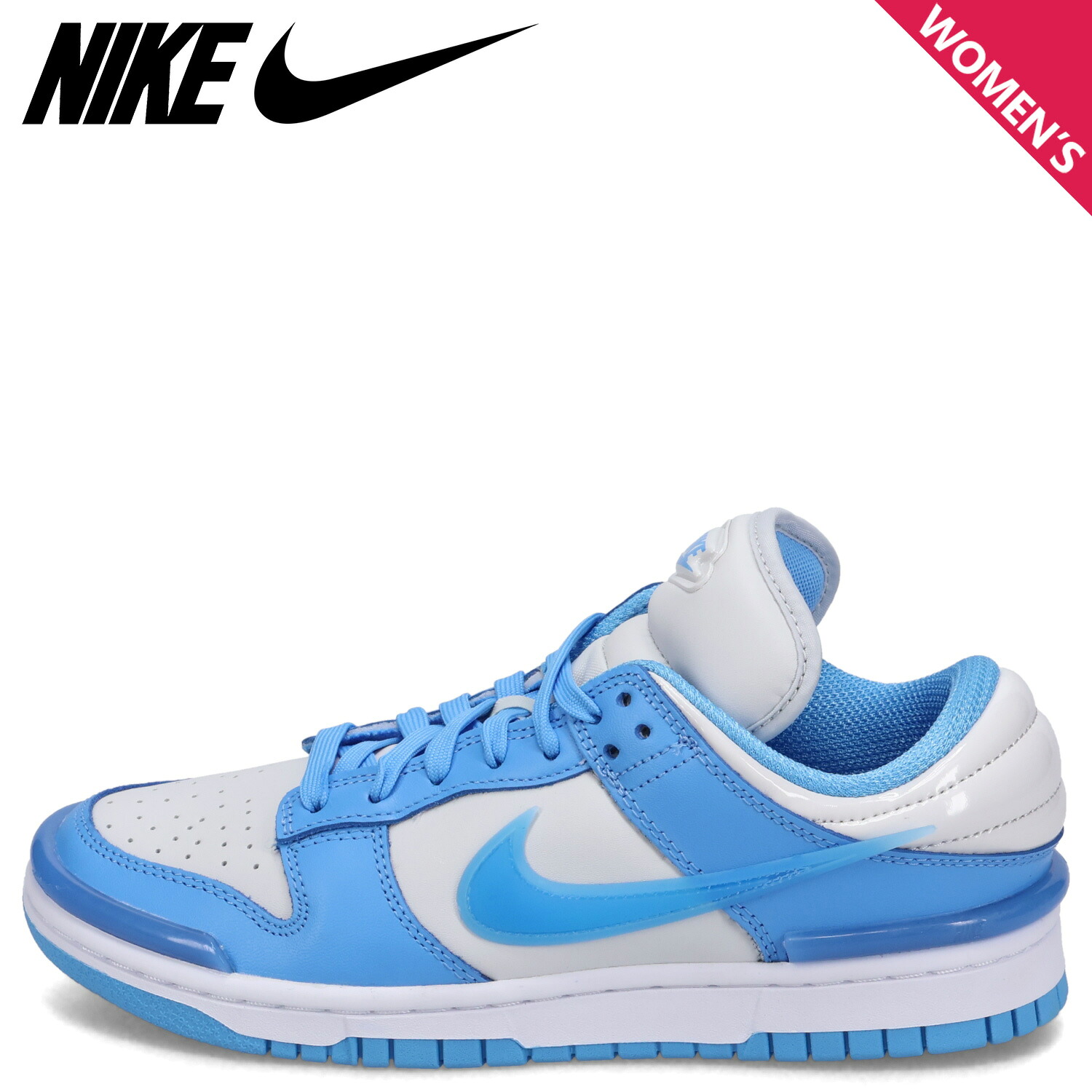 NIKE ナイキ ウィメンズ ダンクロー ツイスト スニーカー レディース W DUNK LOW TWIST ホワイト 白 DZ2794-002 母の日