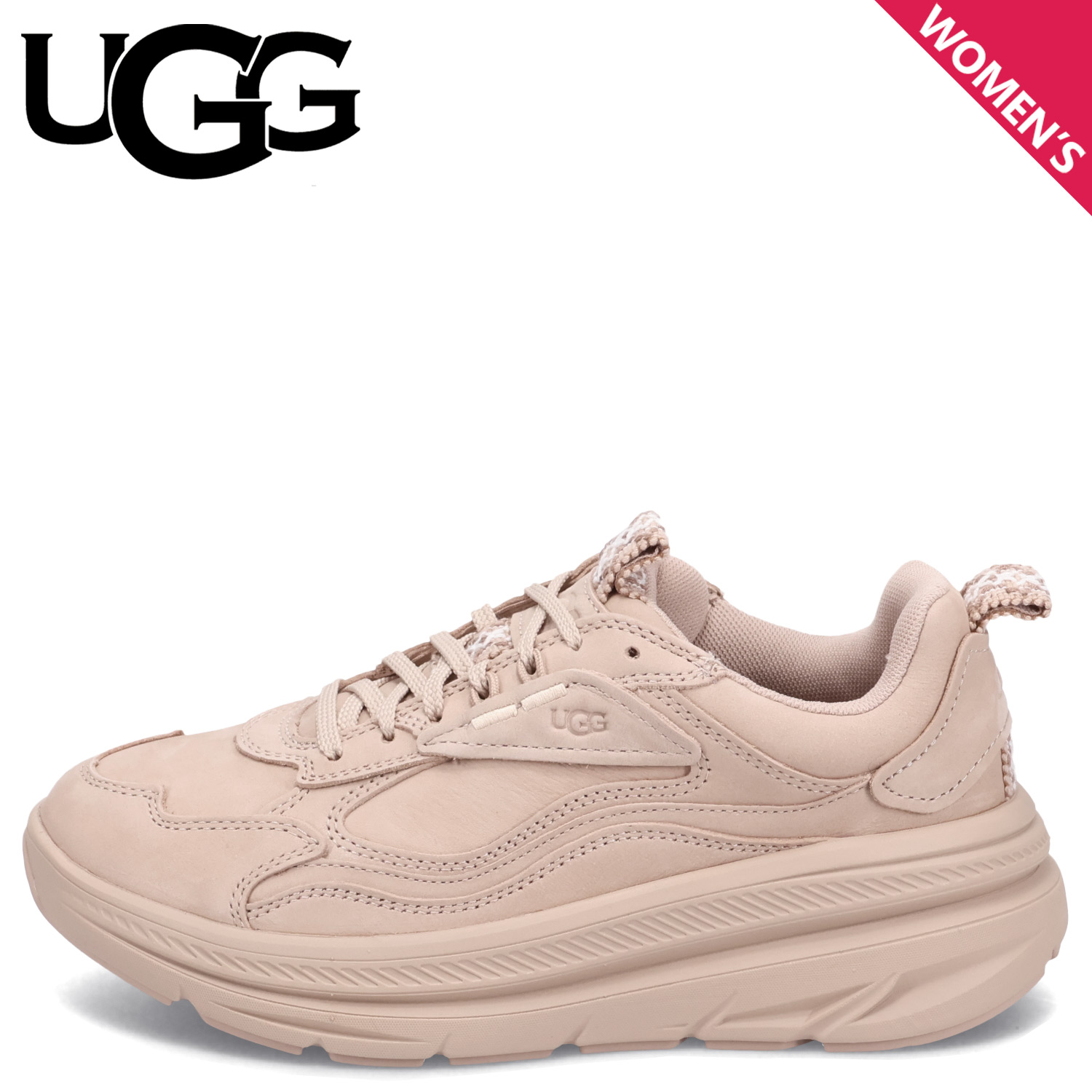 美品　UGG スニーカー ブラウン/ホワイト 楽天市場】ugg スニーカー（カラーブラウン）（レディース靴｜靴