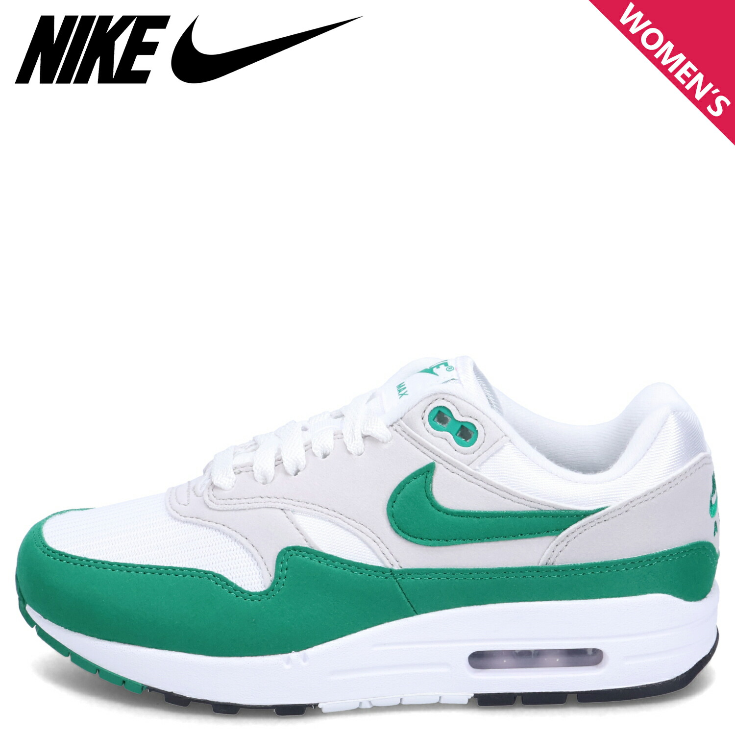 Nike Air Max 1 ホワイト/グリーン シューズ 楽天市場】W NIKE AIR MAX 1 ウィメンズ ナイキ エアマックス