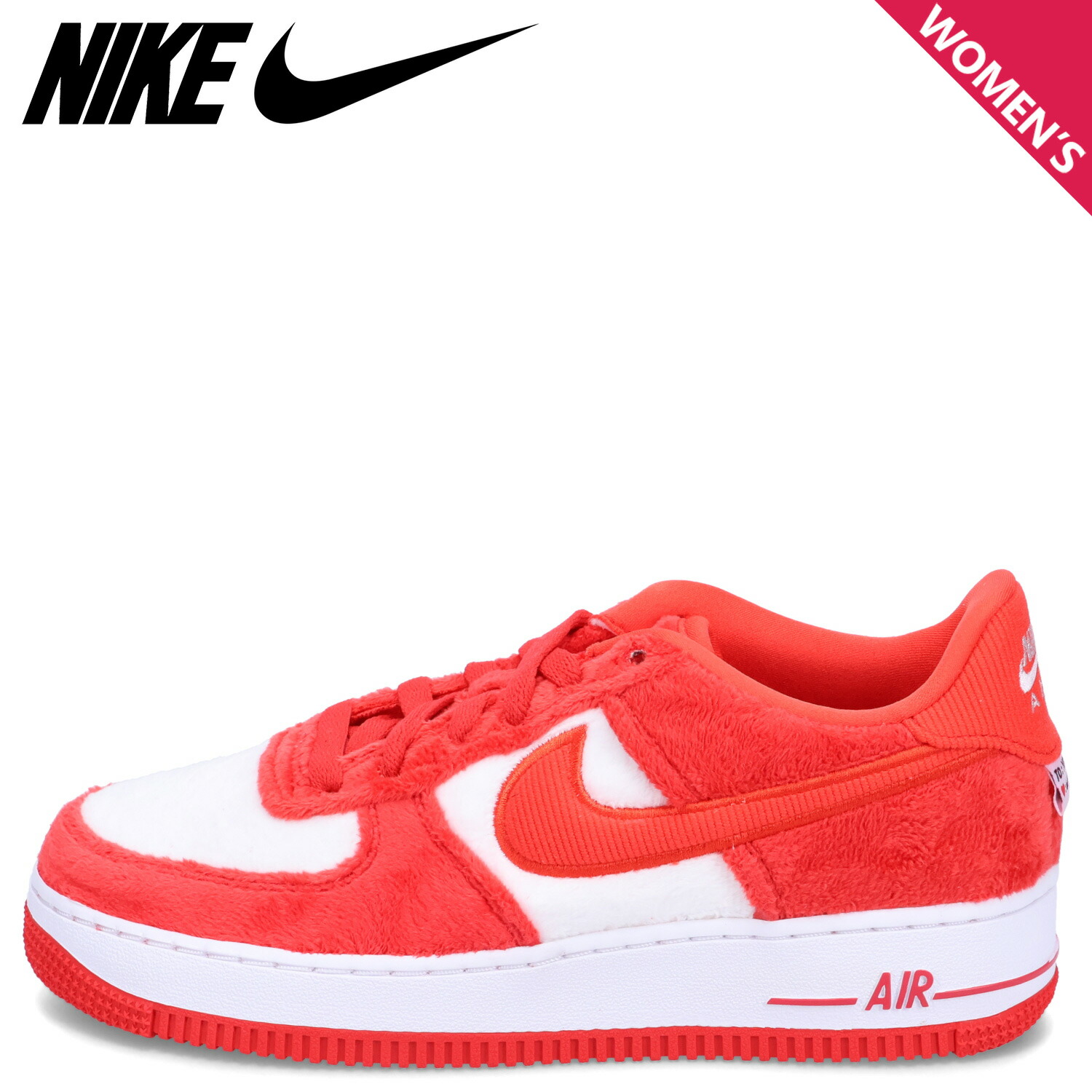 楽天市場】NIKE WMNS AF1 SHADOW university red/gym red-sail