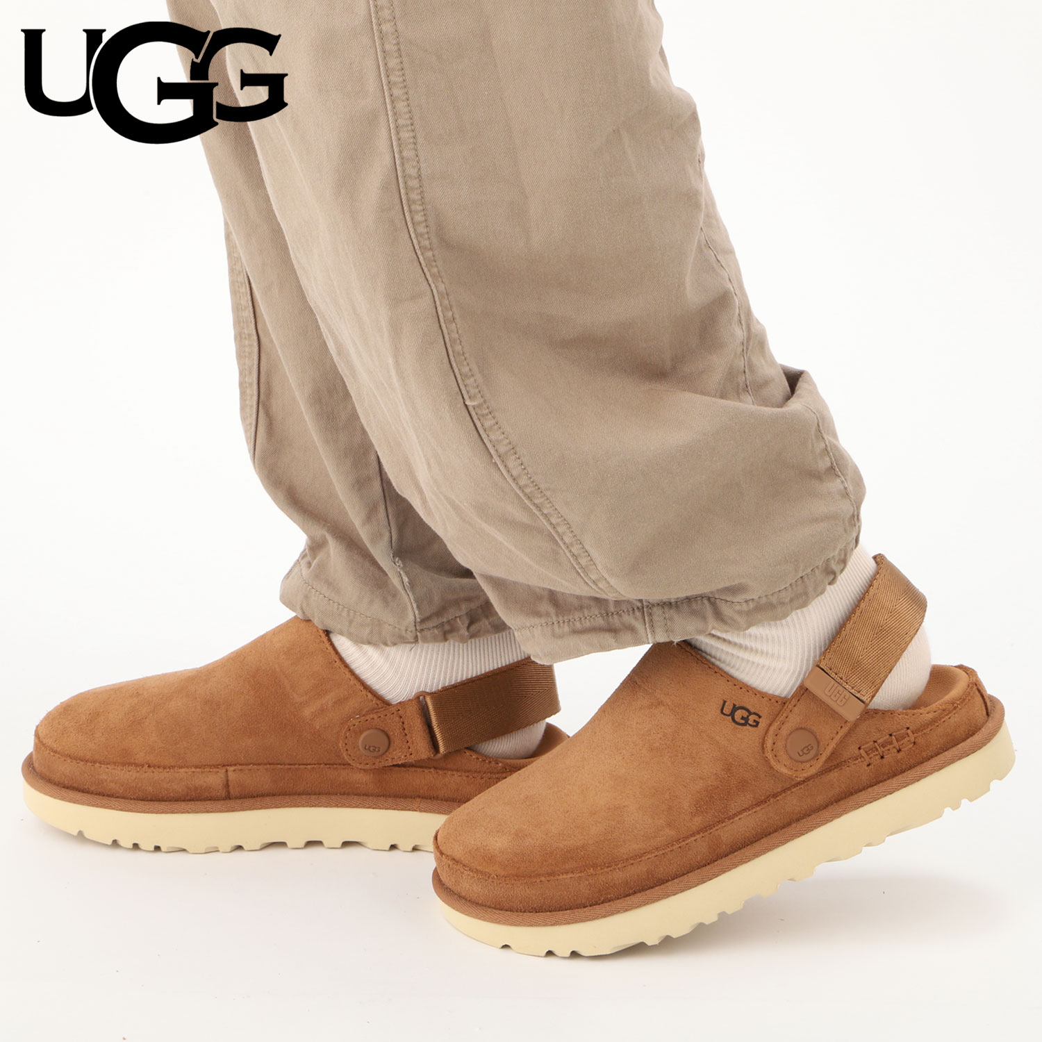 【最大1000円OFFクーポン】 UGG GOLDENSTAR CLOG アグ サンダル クロッグサンダル ゴールデンスター レディース チェスナット 1138252|Goods Lab+