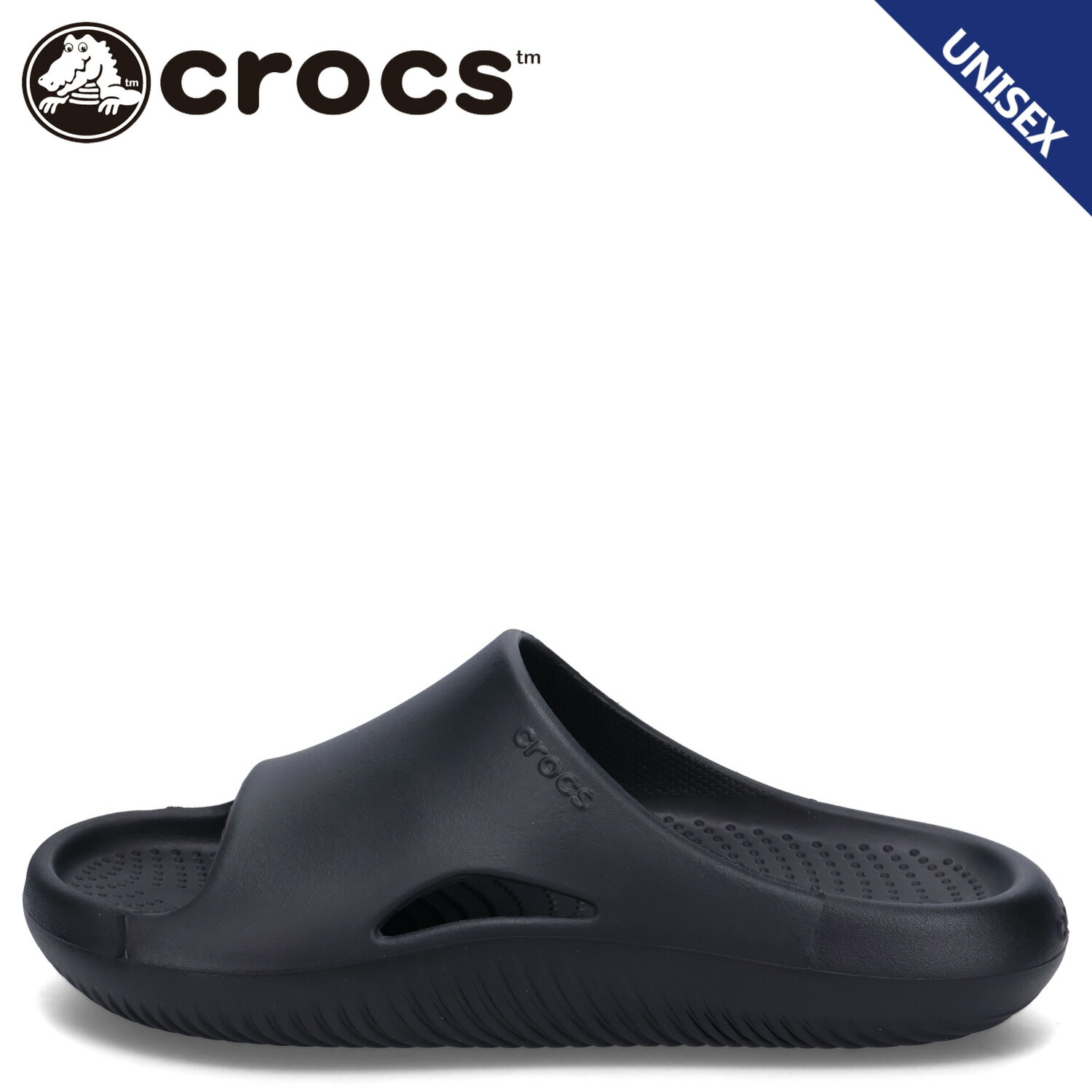 楽天市場】crocs MELLOW SLIDE BLACK 208392-001 クロックス メロウ