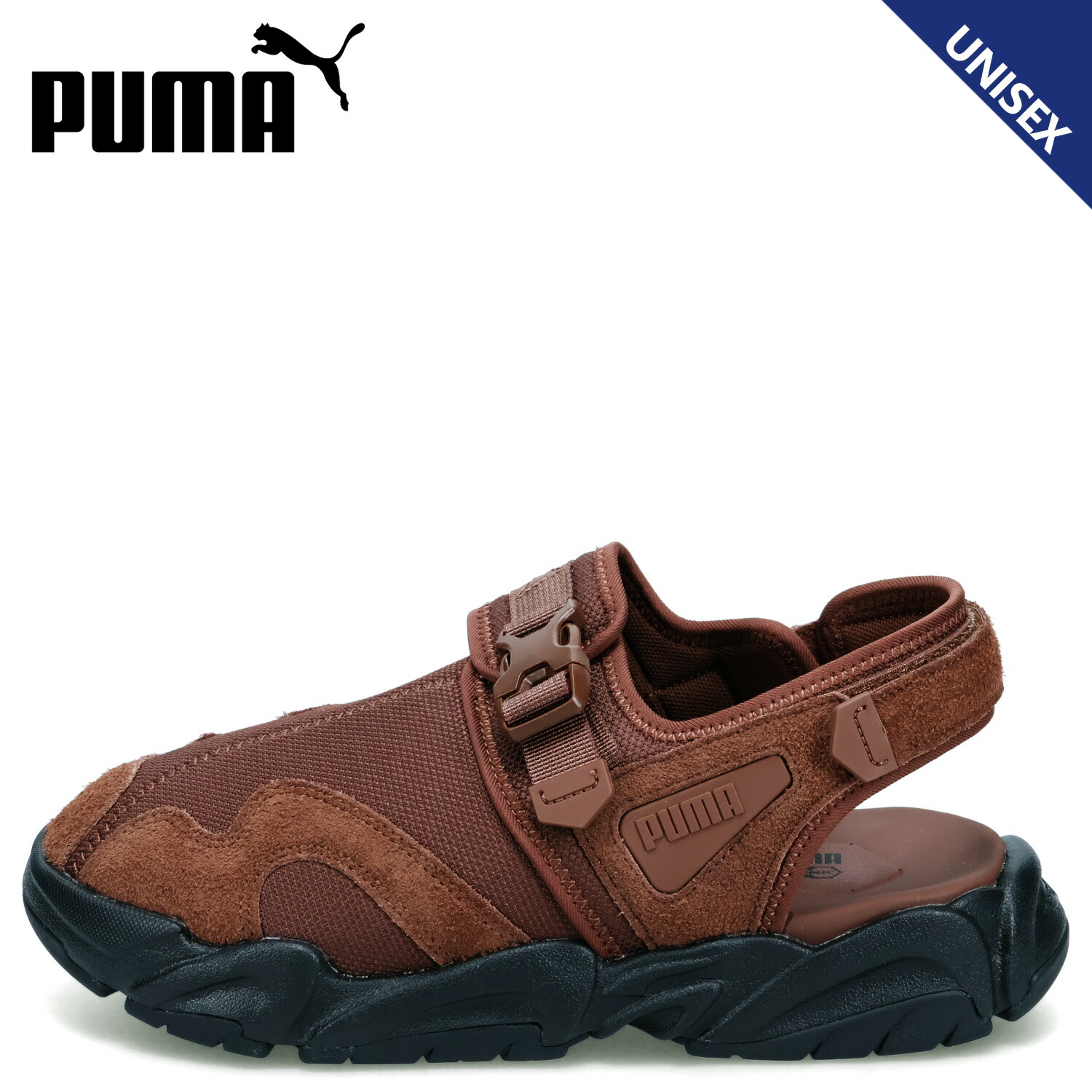 PUMA TS-01 NEW MATERIAL SANDAL プーマ サンダル スポーツサンダル TS-01 ニュー マテリアル メンズ レディース ブラウン 396484-02
