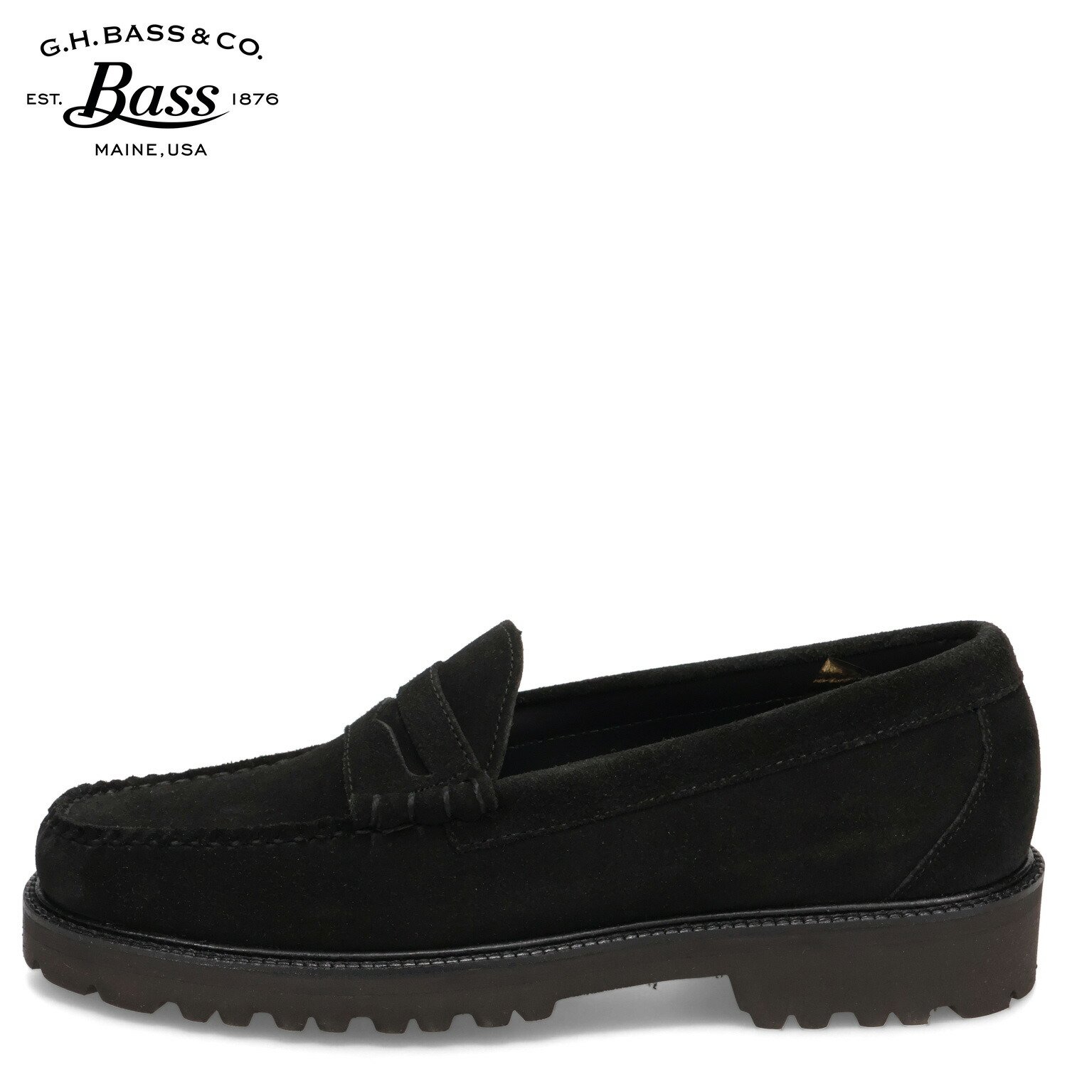 WEejuns 黒 ローファー G.H. Bass & Co. G.H. Bass & Co. Easy Weejuns Larson ローファー | ブラック