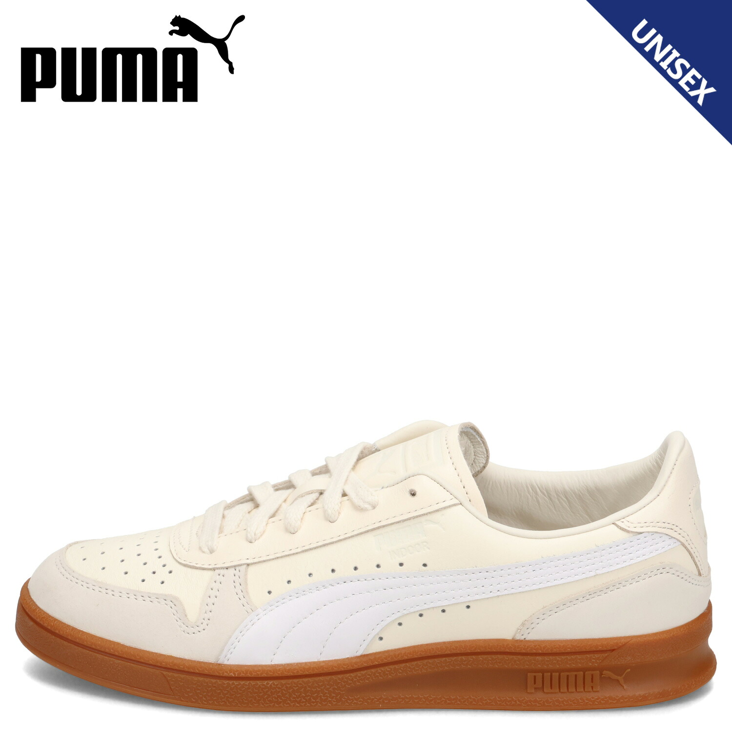 【最大1000円OFFクーポン】 PUMA INDOOR OG プーマ スニーカー インドア OG メンズ レディース アイボリー 395363-05｜Goods Lab＋