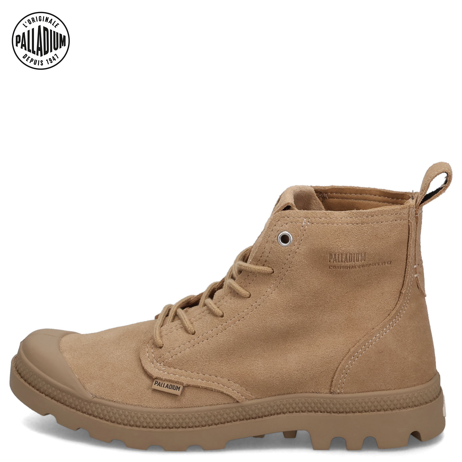 【最大1000円OFFクーポン】 PALLADIUM PAMPA HI SKIN パラディウム パンパ ハイ スキン スニーカー メンズ ブラウン 74379｜Goods Lab＋