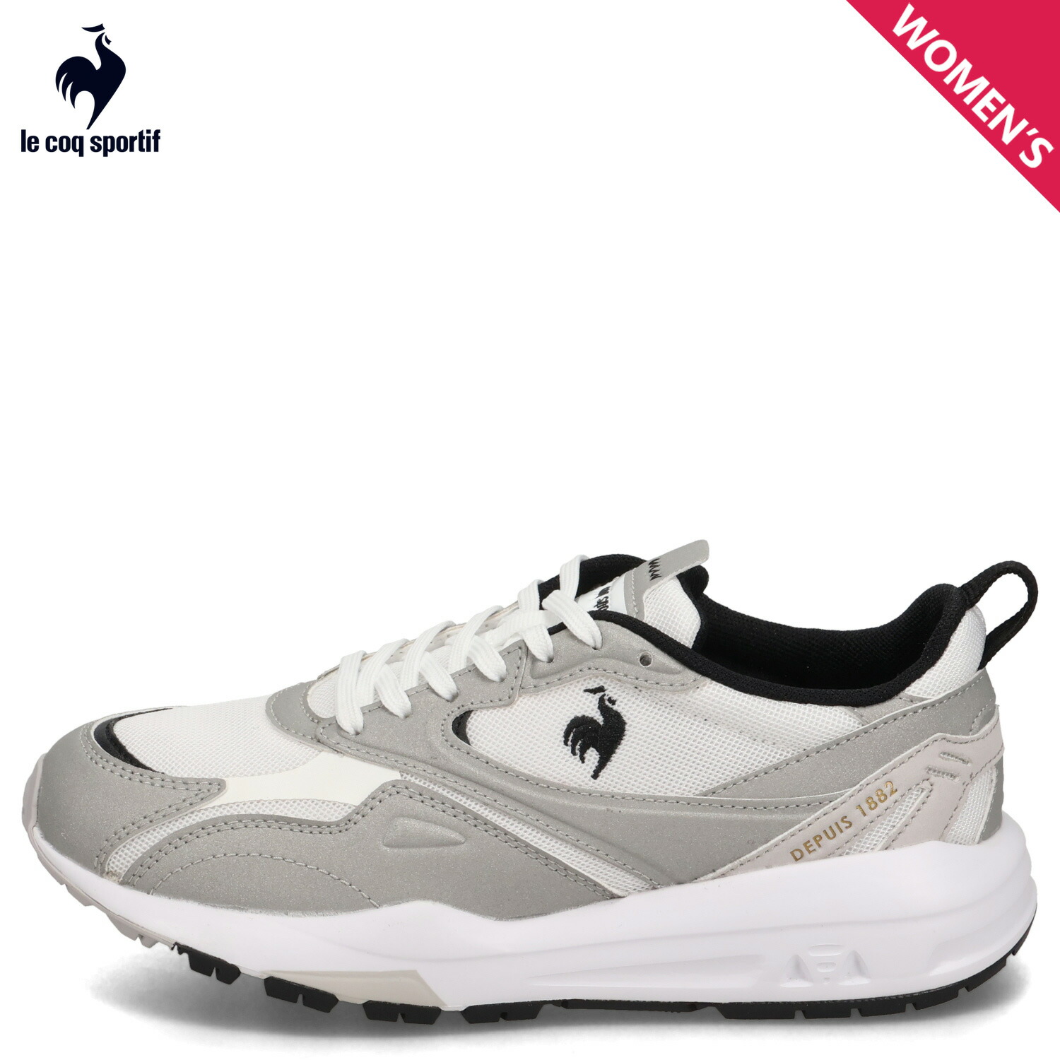 le coq sportif LCS R 550 ルコック スポルティフ スニーカー レディース ホワイト 白 LU5SSN03UZ 母の日