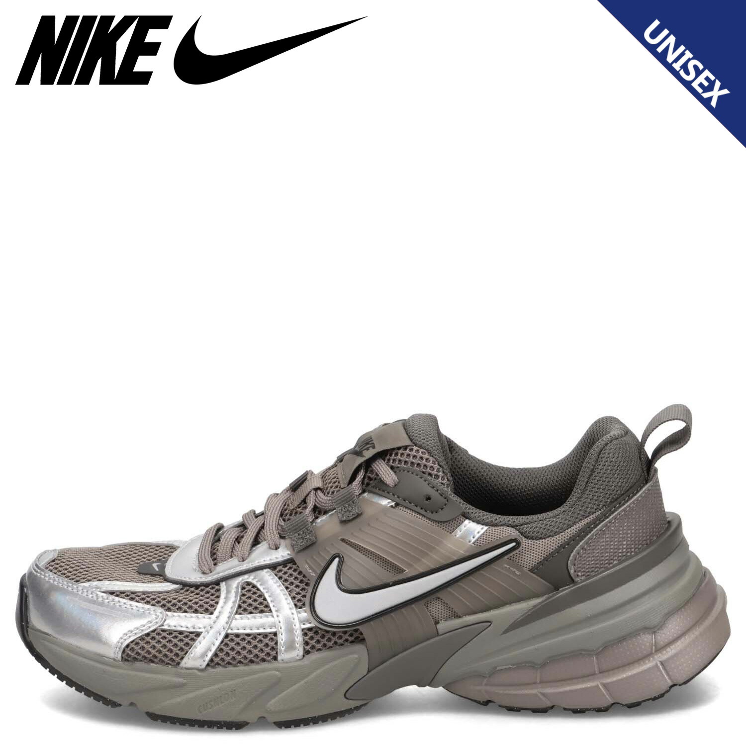 【最大1000円OFFクーポン発行中】 NIKE ナイキ スニーカー メンズ レディース V2K RUN ブラウン HQ1678-200