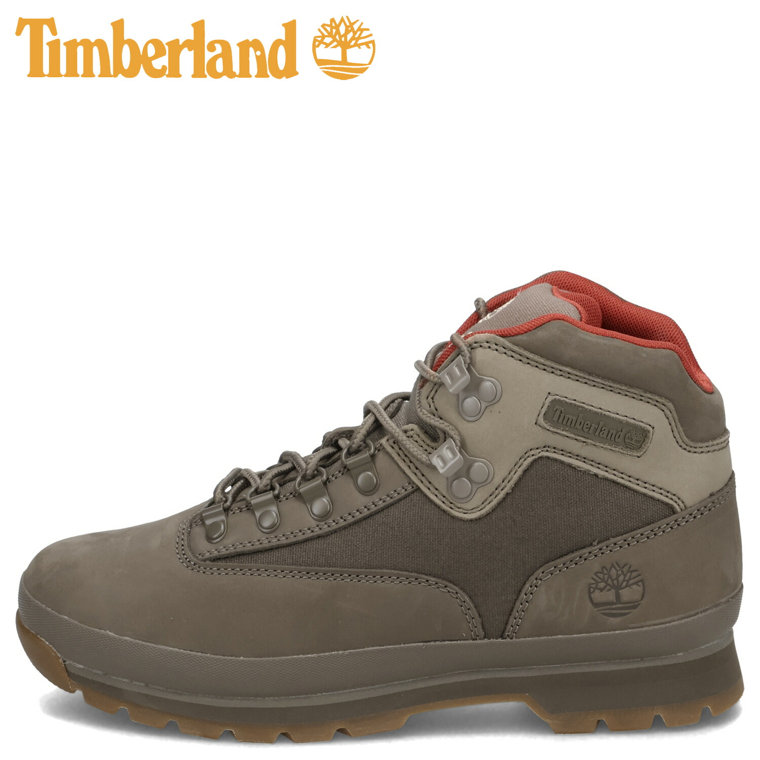 【最大1000円OFFクーポン】 Timberland EURO HIKER L/F ティンバーランド ブーツ ユーロ ハイカー メンズ Wワイズ オリーブ A6DYH-EO8｜Goods Lab＋