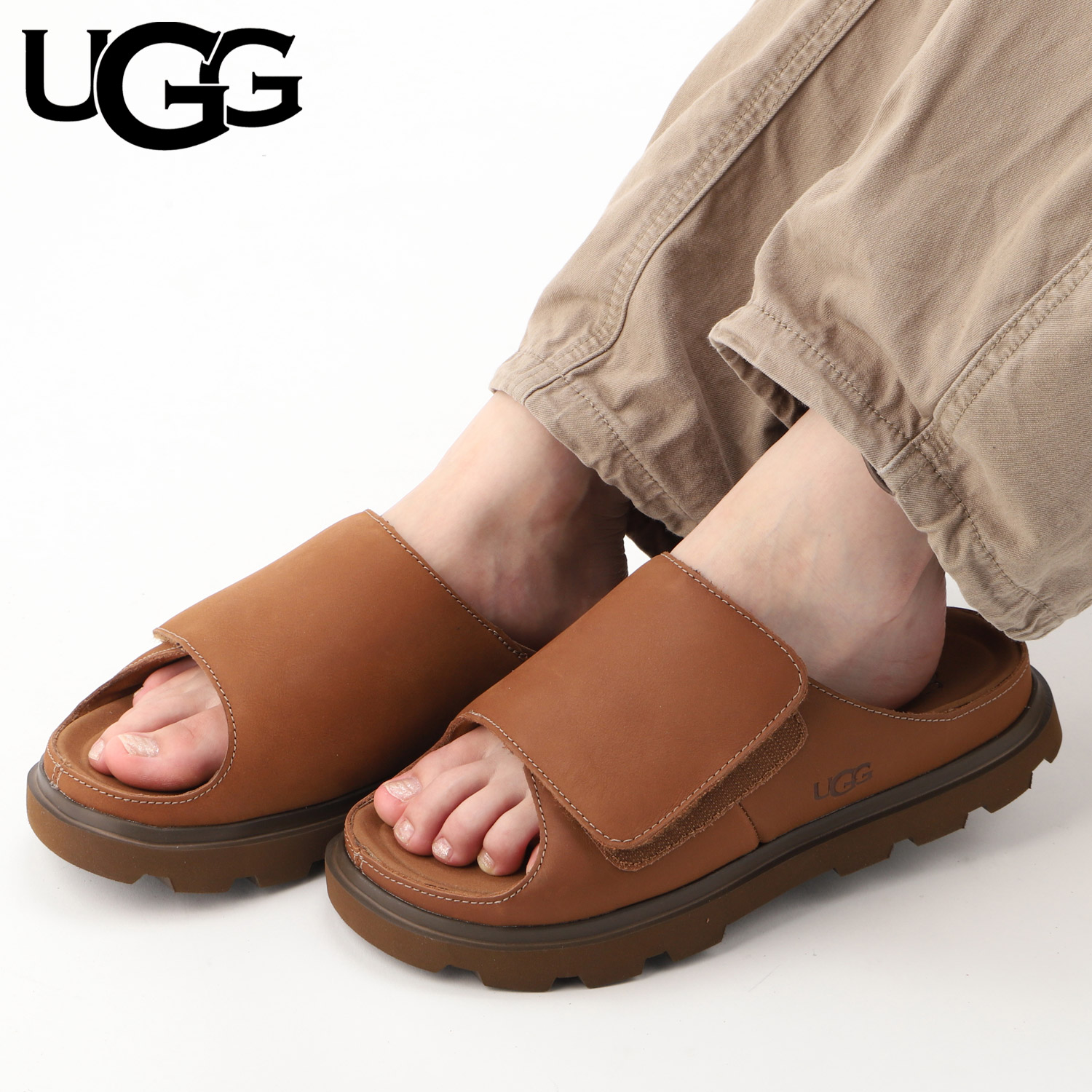 UGG アグ サンダル ソラノ スライド　28 us10 楽天市場】UGG アグ サンダル スライドサンダル ソラノ メンズ