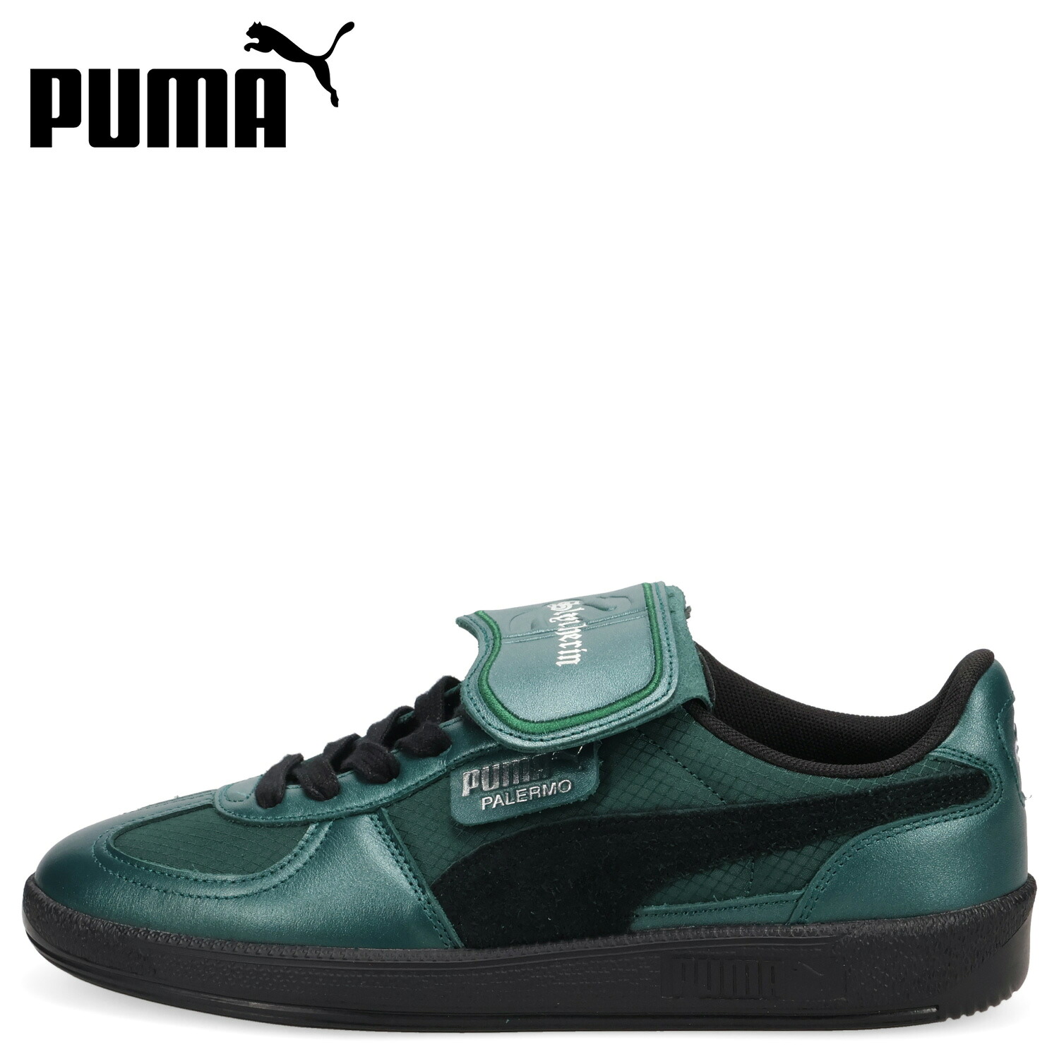 【最大1000円OFFクーポン】 PUMA PALERMO 2 HARRY POTTER プーマ スニーカー パレルモ 2 ハリー・ポッター メンズ グリーン 401210|Goods Lab+
