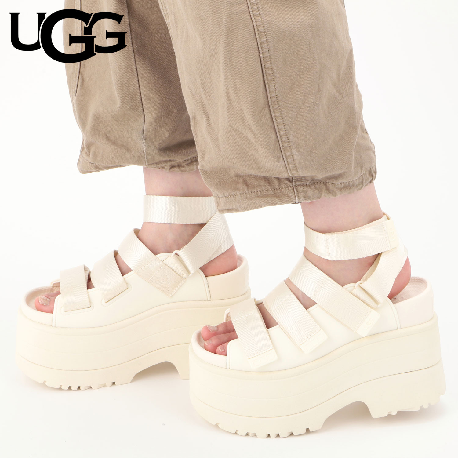 UGG アグ サンダル ストラップサンダル ゴールデンライズ レディース 厚底 W GOLDENRISE アイボリー 1167431 ugg-1167431-jsm_s.jpg