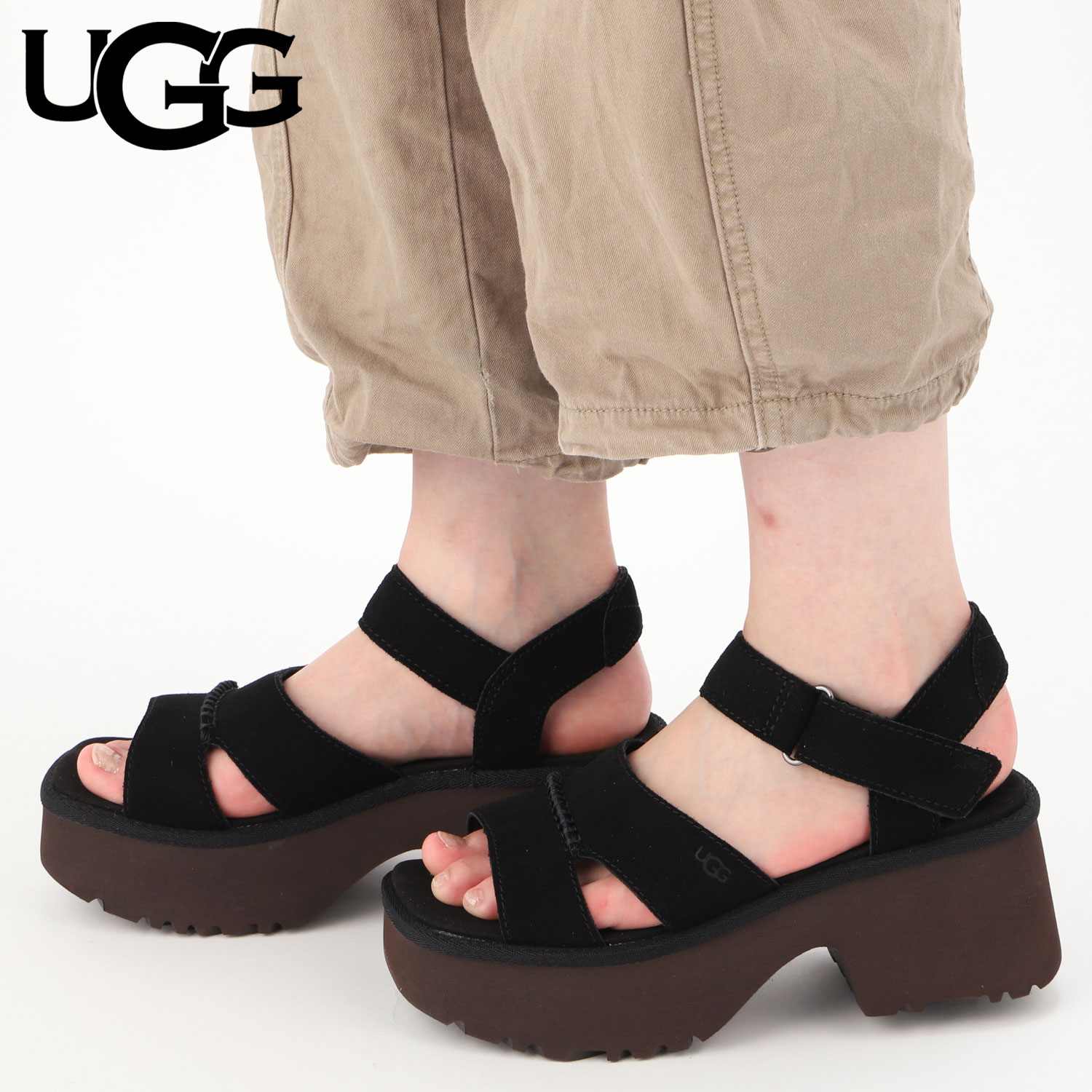 ●UGG●New Heights ニューハイツ アンクルストラップ サンダル 楽天市場】アグ ニュー ハイツ アンクル ストラップ UGG