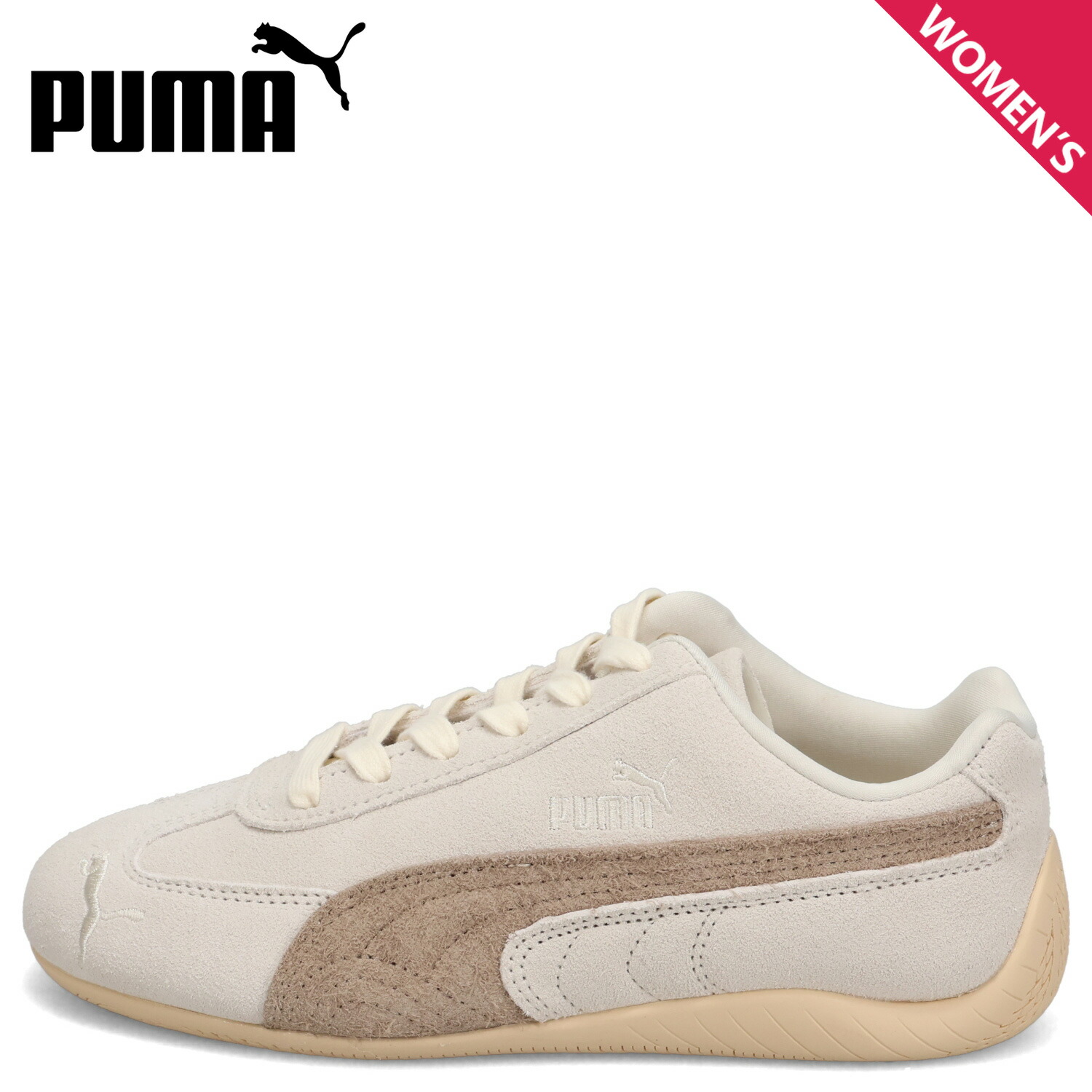 PUMA SPEEDCAT ELEVATED プーマ スニーカー スピードキャット エレベーテッド レディース ホワイト 白 403619 母の日