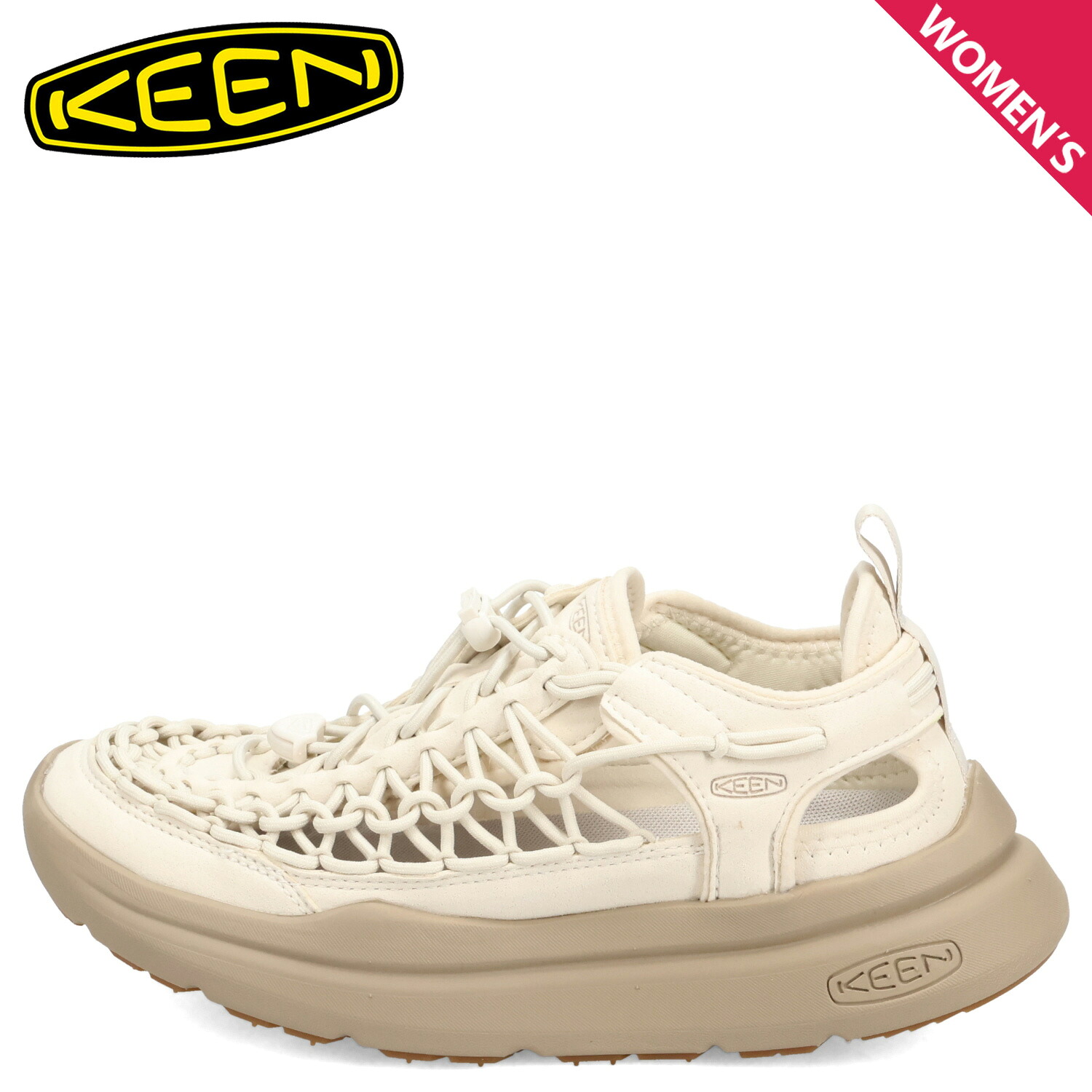【最大1000円OFFクーポン】 KEEN UNEEK キーン サンダル スポーツサンダル ユニーク レディース ベージュ 1030268|Goods Lab+