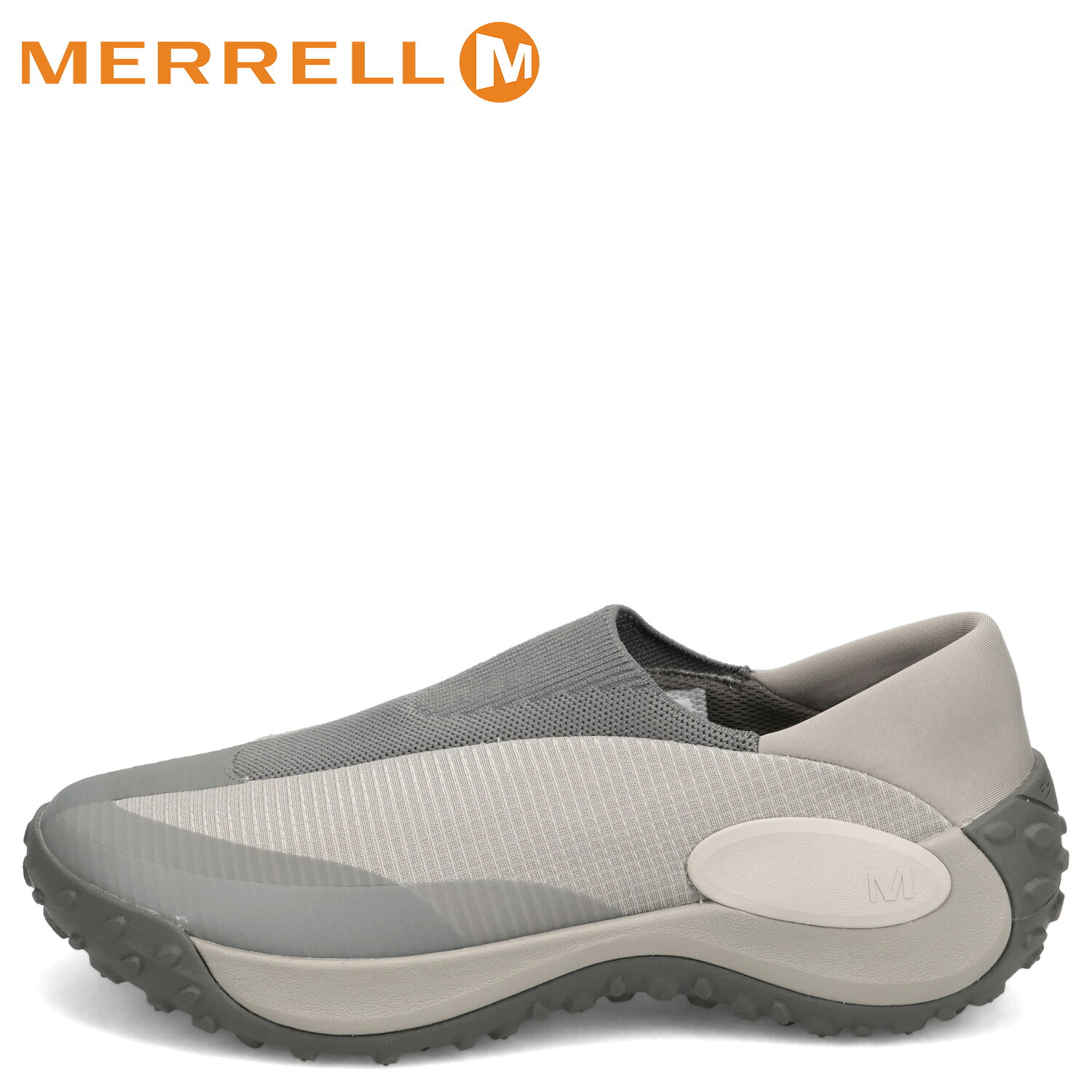 【最大1000円OFFクーポン発行中】 MERRELL JUNGLE TREK MOC メレル スニーカー スリッポン 靴 ジャングル トレック モック メンズ グレー M00003369
