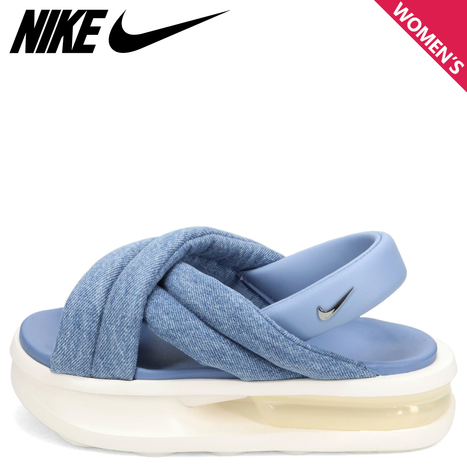 【最大1000円OFFクーポン】 ナイキ NIKE ウィメンズ エアマックスアイラ サンダル ストラップサンダル レディース 厚底 歩きやすい WMNS AIR MAX ISLA SANDAL ブルー IR5819-486｜Goods Lab＋