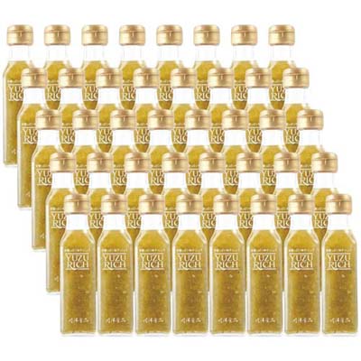甘酸っぱいゆずこしょう YUZURICH -ユズリッチ 【送料無料】120ｍｌ×40本(1ケース販売) 【川津食品】