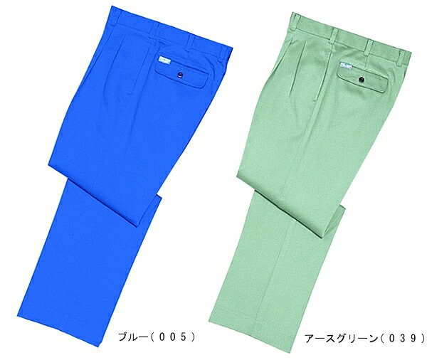 秋冬用やり方服 やり方着 種類釣りあいツータックパンツ 30101 （70糎～88糎） 30100つづき物 自重堂（JICHODO） お取寄せ