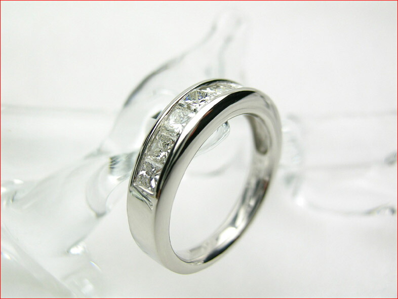 楽天市場】ダイヤモンド リング プリンセスカット Pt900 0.2ct VVS1 L
