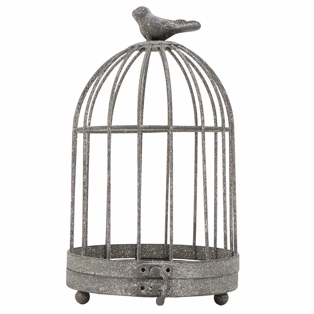 楽天市場】アイアンバードケージラウンド足付き (GM-92975) : mu-ra