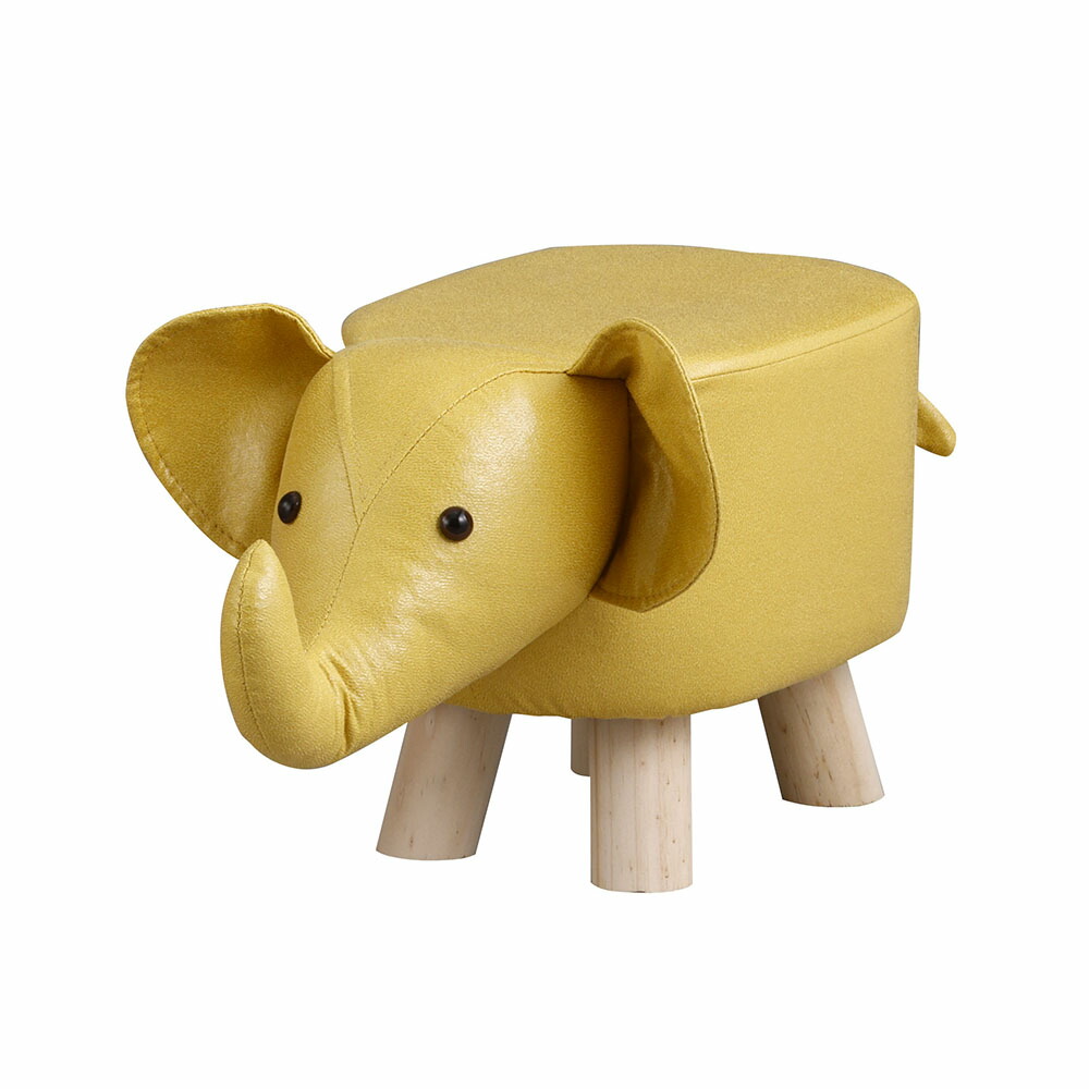 楽天市場】ティーアスツール エレファント グレー【ゾウのかわいい