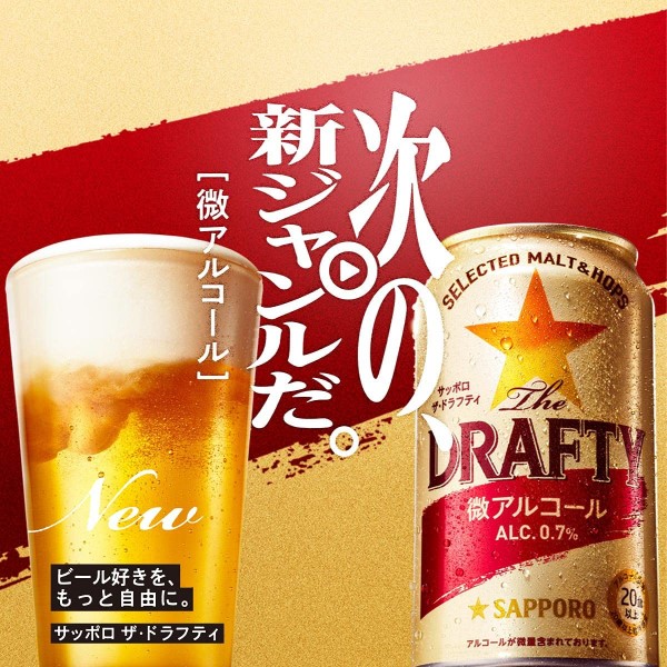 71％以上節約 サッポロビール ザ ドラフティ 微アルコール 350ml×24缶 www.tsujide.co.jp