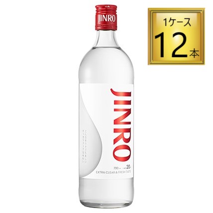 JINRO 20° JINRO 700ml×12本【1ケース】