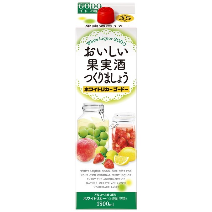 日南娘ホワイトリカー35度　1800ml　1本 日南娘