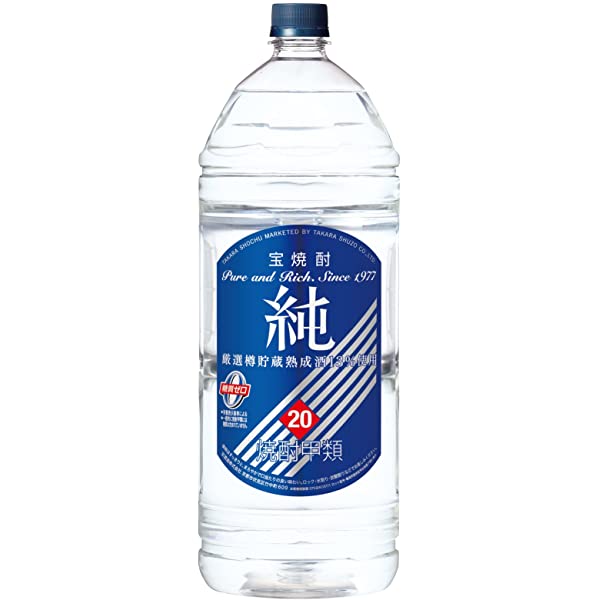 宝 20 甲類焼酎 純 4L 爆安プライス