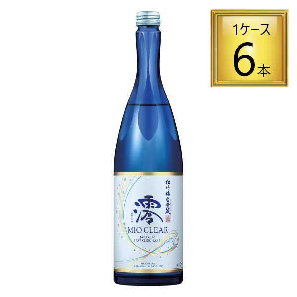 宝酒造 松竹梅 白壁蔵 澪 CLEAR 750ml×6本【1ケース】