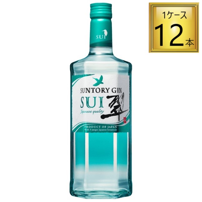 楽天市場】【P5倍☆】サントリー 翠（すい）700ml×6本 : ワタショウ