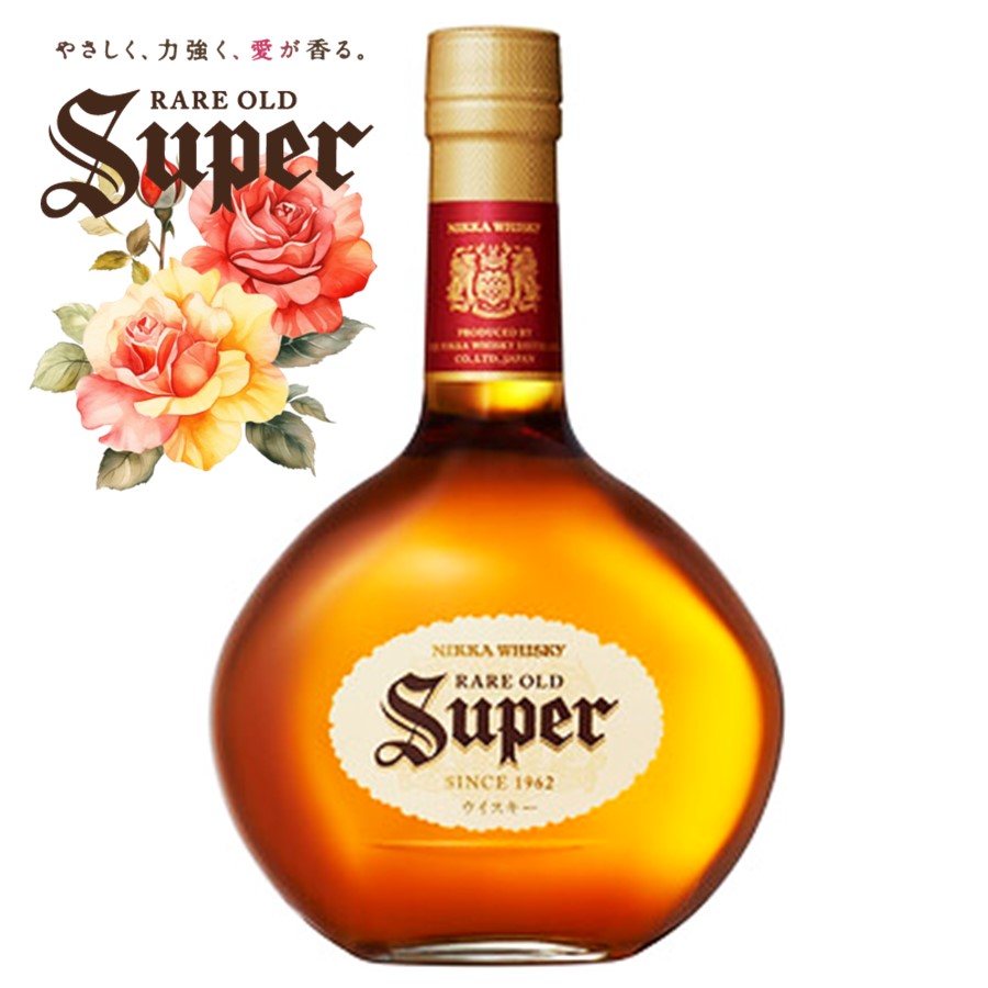 終売品 スーパーニッカ やわらかブレンド 720ml 未開栓 1本 古酒] スーパーニッカ角びん やわらかブレンド 40度 720ml