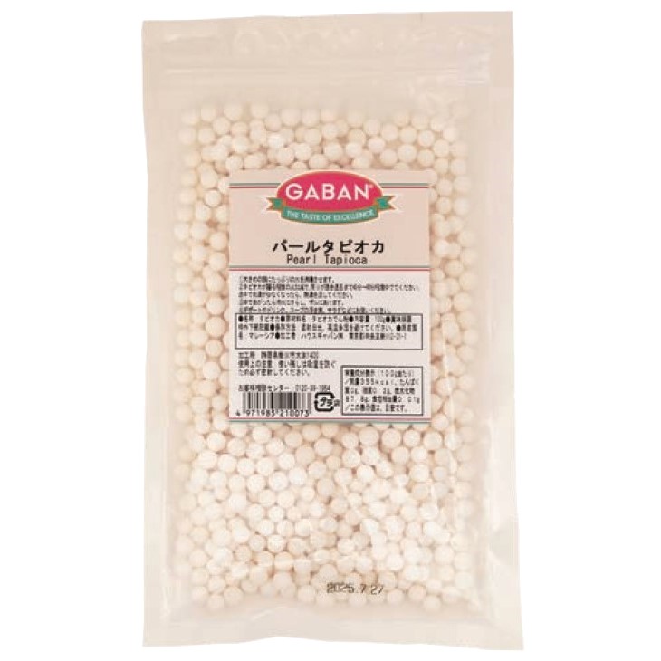 GABAN - GABAN ブラックタピオカ 乾燥 1キロ GABAN / ブラックタピオカ1kg: 調味料・食材・野菜加工品 | 製菓