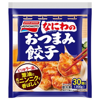 【冷凍】味の素 なにわのおつまみ餃子 10g×30個入×20袋【2ケース】