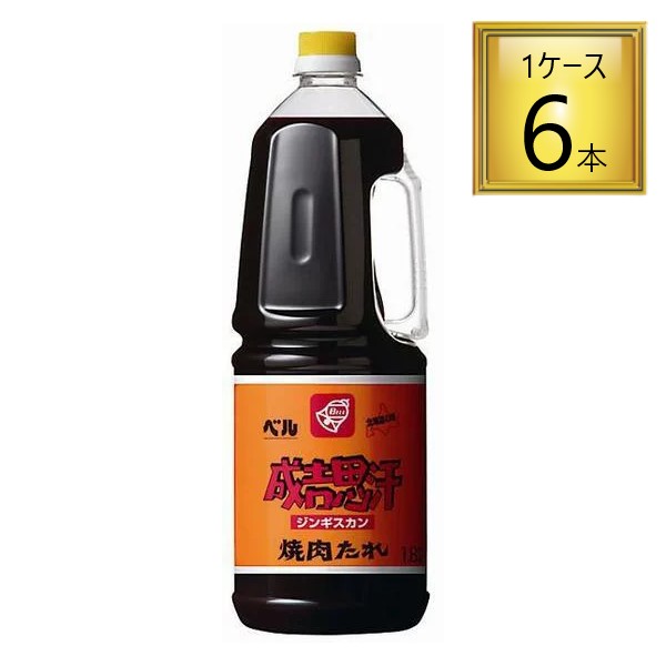 【4/15P5倍】ベル食品 成吉思汗のたれ 1.8L×6本【1ケース】