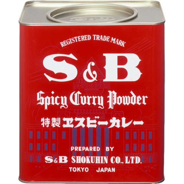 S&B(エスビー) カレー粉 缶 2kg