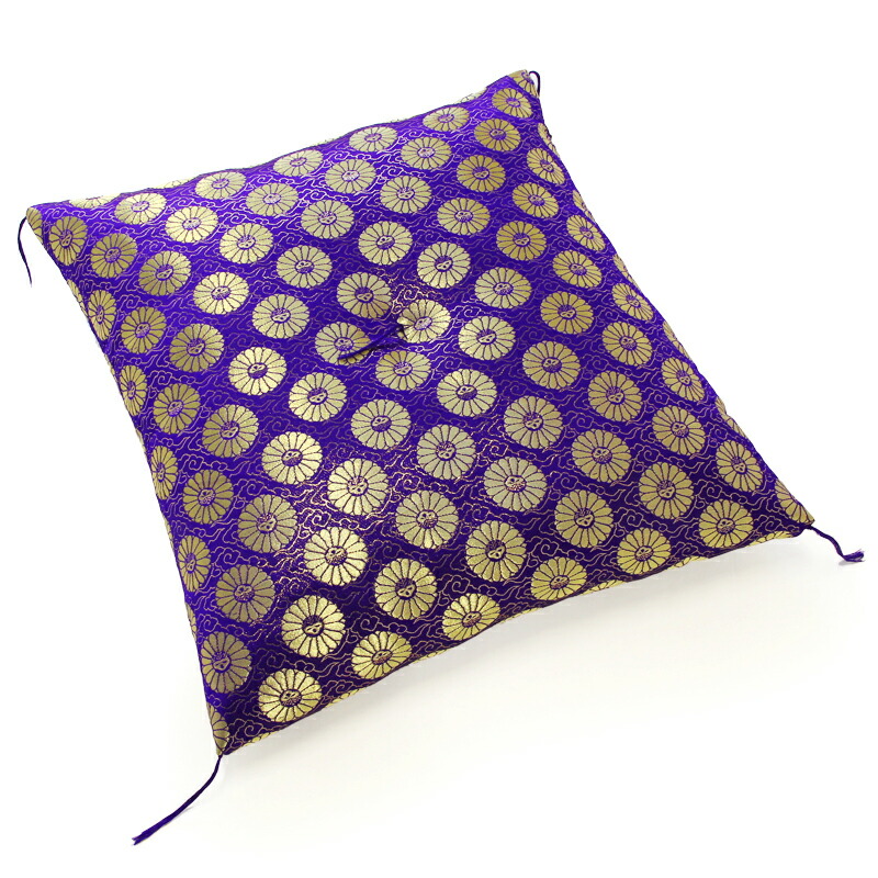 楽天市場】鶴寿座布団（紫） 夫婦判 : 寝具・座布団 専門店わたや森