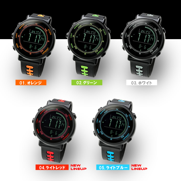 【楽天市場】ラドウェザー LAD WEATHER ウェザーマスター ブランド 腕時計 アウトドア デジタルウォッチ スイス製センサー搭載 高度