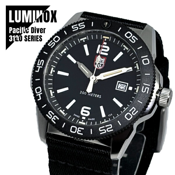【即納】 LUMINOX ルミノックス PACIFIC DIVER 3120 SERIES パシフィックダイバー XS.CA22 クォーツ 腕時計 メンズ (旧品番：XS.3122)　日本未発売！ 45,370円