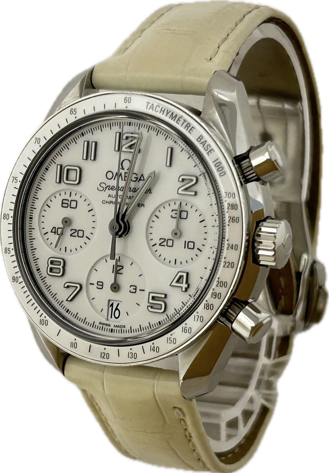 【中古】Omega ゼロ す早さ御師匠さん 324.33.38.40.04.001 メンズ ウォッチ 自動小銃一巻き A5390