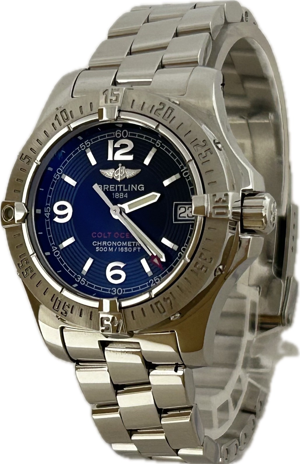 【中古】Breitling ブライトリング コルト 綿津見 A77380 レディース ウォッチ 石英 A5500