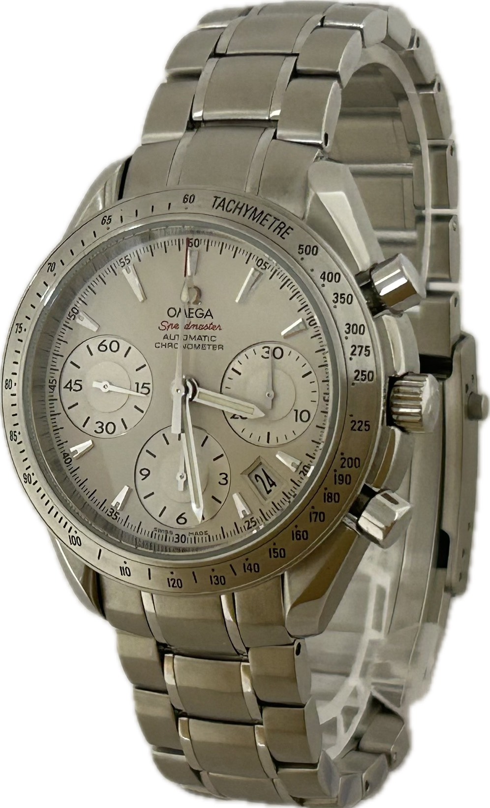【中古】Omega ゼロ す早さ御師匠さん デイト 323.10.40.40.02.001 メンズ ウォッチ 自動小銃一巻き A5266